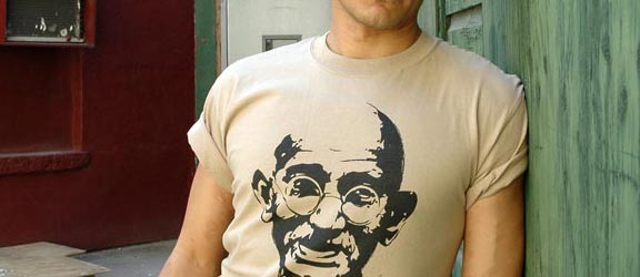 Non-violence Revolution Gandhi Tee