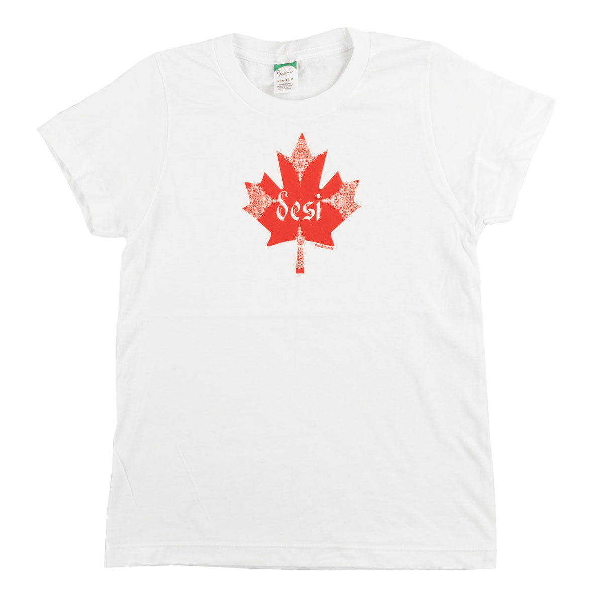 Canadian Desi Pride Ladies Fitted