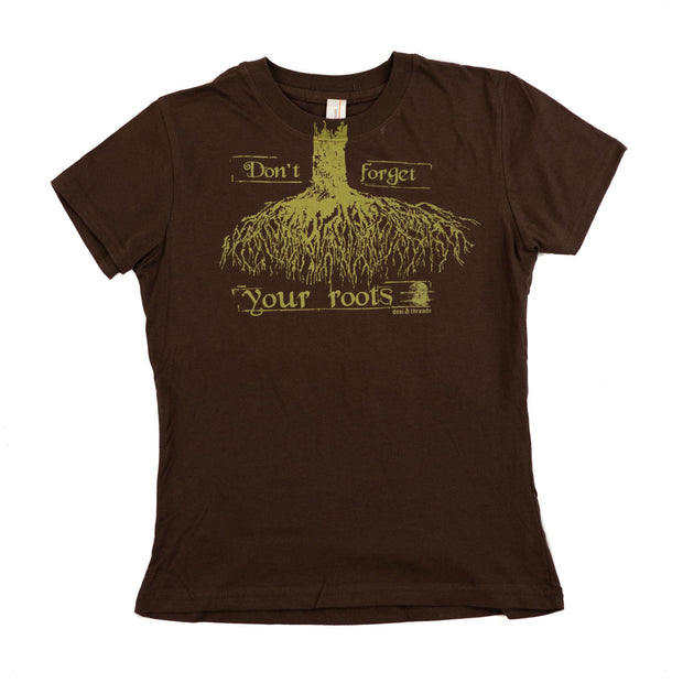 Don't Forget Your Roots Ladies Fitted