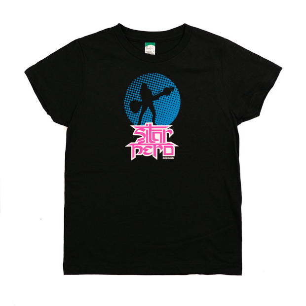 Sitar Hero Women's Fitted T-shirt