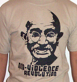 Non-violence Revolution Gandhi Tee